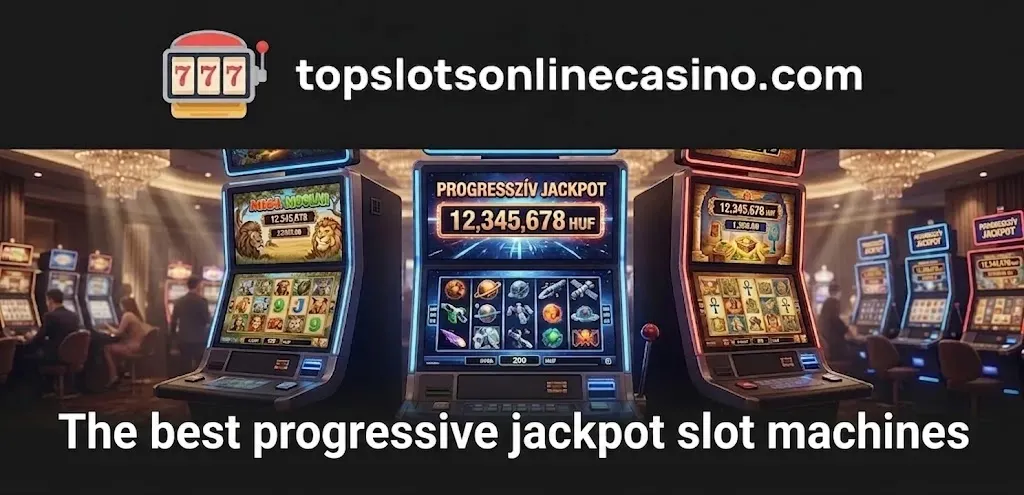Progresszív jackpot nyerőgépek – a legnagyobb online jackpotok