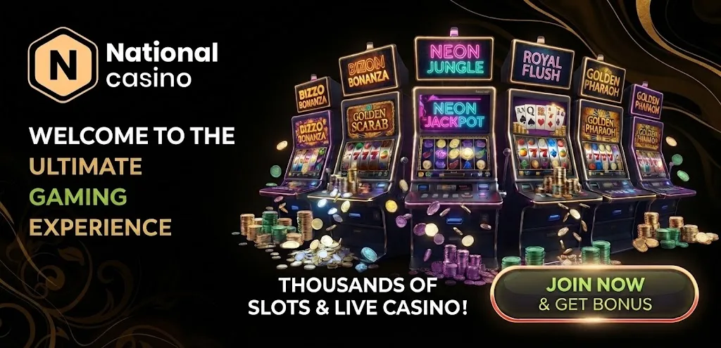 National Casino review – bonuses, slots and app